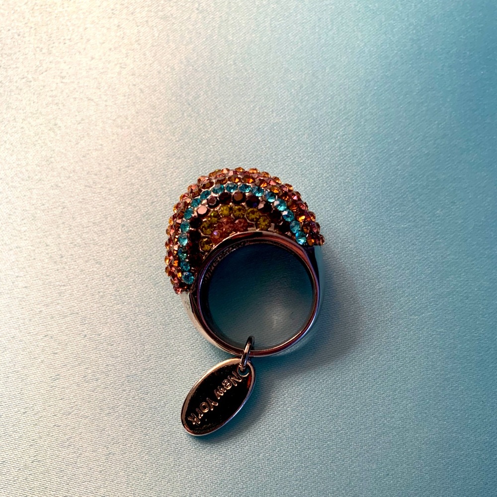 Cara New York Colorful Dome Ring